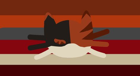 Cat Flag, Maple Shade, Gender Flags, Lgbtq Flags, Warrior Cats Art, Cat Character, Warrior Cat, Warrior Cats, Pride Flags