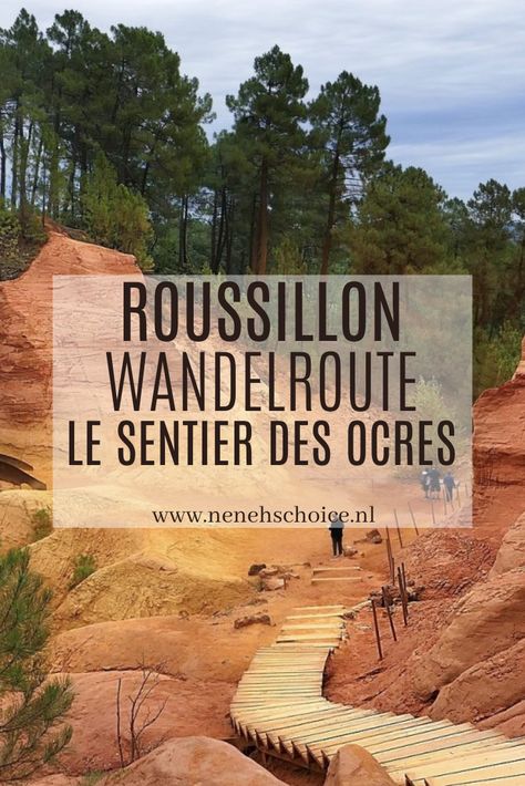 Roussillon wandelroute Le Sentier des Ocres Bryce Canyon, Provence, Utah, Colorado, France, Orange