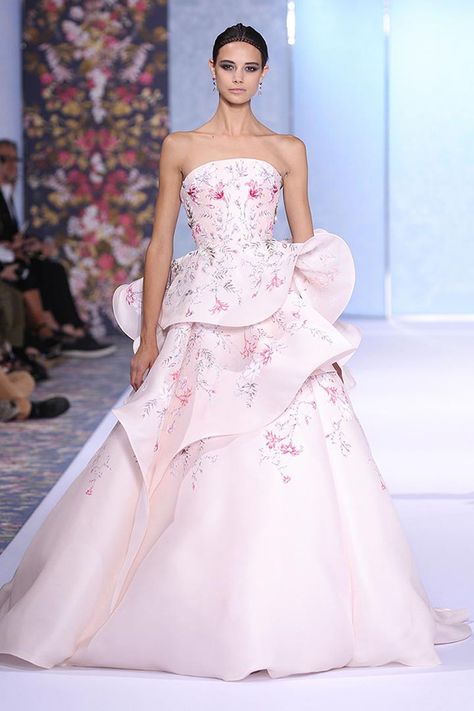 2016 Couture, Mode Rose, Ralph Russo, Ralph And Russo, Couture Week, Floral Fashion, Bustiers, Gorgeous Gowns, Fall 2016