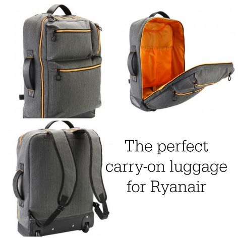 Carry on luggage from Max Luggage Ryan Air Carry On, Trendy Travel Bag With Top Carry Handle For On-the-go, Ryan Air, Italy Northern, Ryanair Carry On Packing Tips, Functional Standard Backpack Luggage For On-the-go, Best Carry On Backpack, Versatile Luggage With Adjustable Strap For On-the-go, Luggage Ideas