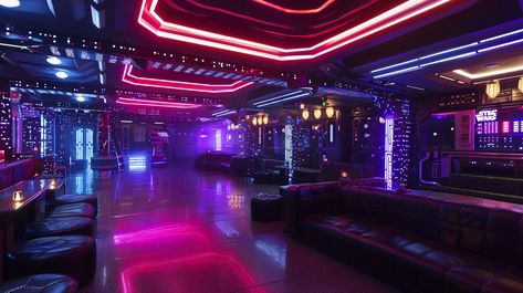 #StarWars #SpaceShip #Nightclub #Futuristic #16:9 #TheCandie Inspirational Digital Art, Rosé Phone, Nightclub Design, Neon Nights, Star Wars Inspired, Aspect Ratio, Iphone Background, 16 9, Spaceship