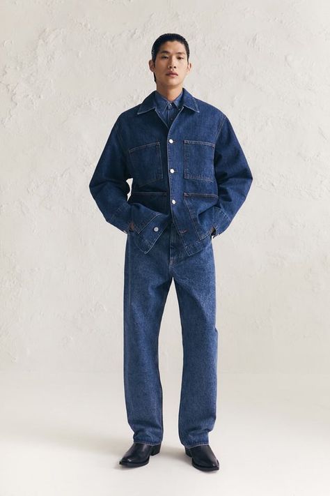 Zara Inspired Home, Denim Photoshoot, Mens Fashion Denim, Men's Denim Style, Studio Nicholson, Women's Spurs, Boys Denim, Fits Clothes, Super Clean