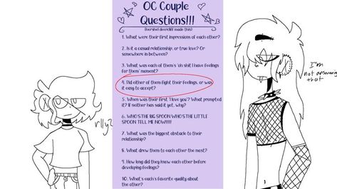 Idk I did this w/ mah crush/gf Oc Couples, Oc Couple, Tell Me Now, Couple Questions, Relationship Questions, Tell Me, In This Moment, Feelings, Memes