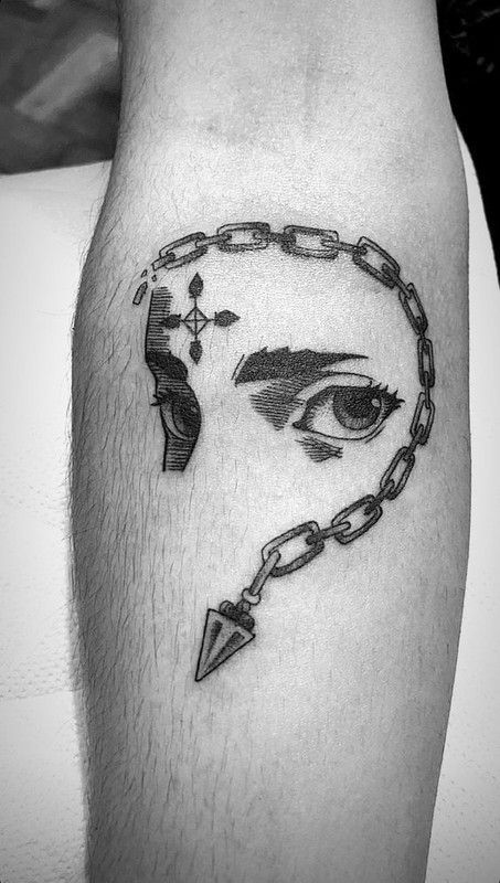 Hxh Minimalist Tattoo, Anime Minimalist Tattoo, Minimalistic Anime Tattoo, Hunter Hunter Tattoo, Tattoo Hunter X Hunter, Hxh Tattoo Ideas, Subtle Anime Tattoos, Hunter X Hunter Tattoo Ideas, Kurapika Tattoo