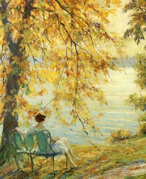 Edward Cucuel American Impressionist Art Amour, Galleria D'arte, 수채화 그림, Contemporary Abstract Art, Art Et Illustration, Impressionist Art, Art Appreciation, Art And Illustration, Art And Architecture