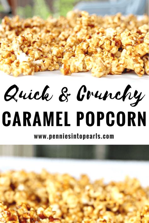 This caramel popcorn recipe was so yummy! You have to try this quick and crunchy homemade caramel popcorn! It's so easy to make and tastes amazing! Carmel Popcorn Recipe, Caramel Popcorn Recipe Easy, Easy Caramel Popcorn, Popcorn Microwave, Caramel Corn Easy, Carmel Popcorn, Easy Homemade Caramel, Homemade Caramel Popcorn, Caramel Popcorn Recipe