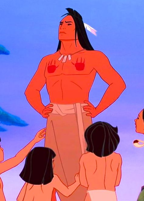 Kocoum Kocoum Pocahontas, Pocahontas 1995, 33 Birthday, Disney Heroes, Club 33, Disney Moments, Disney Movie Scenes, Disney Challenge, Native Artwork