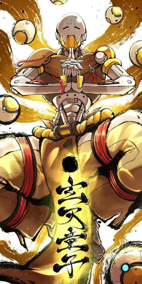 Overwatch Robot, Overwatch Zenyatta, Overwatch Bastion, Overwatch Drawings, Overwatch Wallpapers, Iphone Lockscreen Wallpaper, Overwatch Fan Art, Overwatch 2, Arte Sketchbook