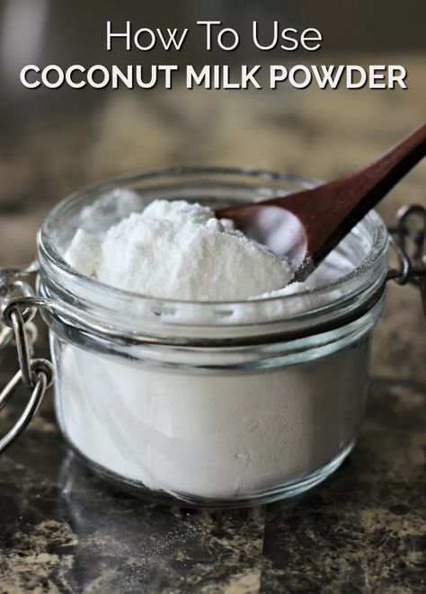 Coconut Powder Recipes, Cocnut Milk, Coconut Milk Creamer, Coconut Milk Uses, Powder Coffee Creamer, Coconut Creamer, Make Coconut Milk, Milk Benefits, Creamer Recipe