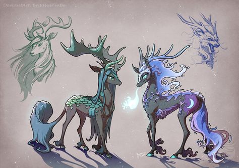 Chrysmoon-Kirin/Qilin by BegasusTiuBe Kirin Mlp, Nightmare Moon, Mlp Fan Art, My Little Pony Comic, My Little Pony Characters, Creature Drawings, My Little Pony Drawing, Mlp Pony, My Little Pony Pictures