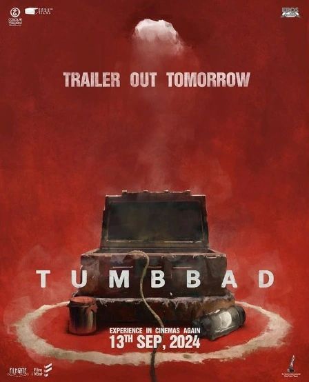 The poster alone has us hooked! With the trailer dropping tomorrow, we can’t wait to embark on Sohum Shah’s adventurous journey in Tumbbad once again. Dive into this captivating world when it hits theaters on 13th September! 🎬✨" Hashtags: #Tumbbad #SohumShah #AnandLRai #AdeshPrasad #RahiAnilBarve #AdventureAwaits #BollywoodThriller #CinematicExperience #BollywoodMovies #FilmRelease #BollywoodBuzz#bollywoodkipathshala #bollywood #explorepage Tumbbad Movie Poster, Tumbbad Movie, New Trailers, New Poster, Bollywood Movies, Movie Art, Adventure Awaits, Movie Poster, Trailer