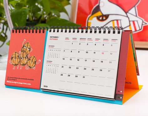 calendar on Behance Creative Desk Calendar, Desk Calendar Design, Library Signage, Calendar Diary, Creative Notebooks, 달력 디자인, Pamphlet Design, Desktop Calendar, Grafic Design