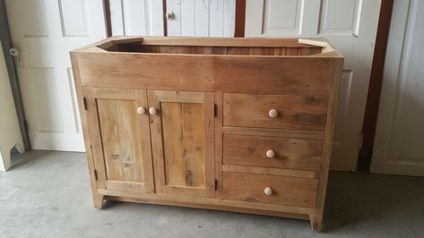 box Barnwood Vanity, Vanity With Drawers, Reclaimed Wood Vanity, Armoire Dresser, Rustic Vanity, Farmhouse Vanity, Barnwood Furniture, Wood Armoire, Wood Bedroom Furniture