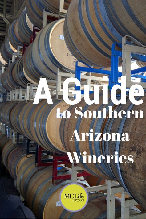 Every wine lover needs a guide to Southern Arizona wineries to better experience wine in the area. Arizona Wineries, Downtown Tucson, Arizona Road Trip, Southern Arizona, Trip Destinations, Red Wines, Wine Down, Desert Life, Road Trip Destinations