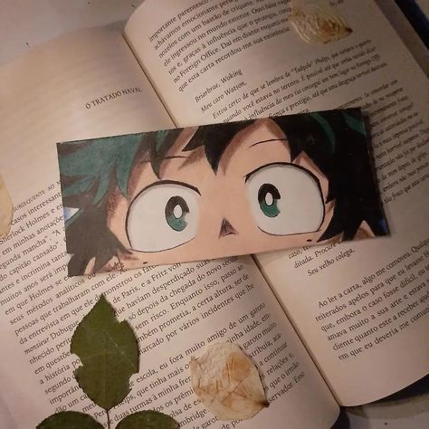 Deku's bookmark :) Follow me on Instagram @luanaoliveiraarts Mha Bookmark, Anime Bookmarks, Case Drawing, Origami Bookmark, Easy Drawings Sketches, Bookmarks Handmade, Art Drawings Simple, My Hero, Follow Me On Instagram