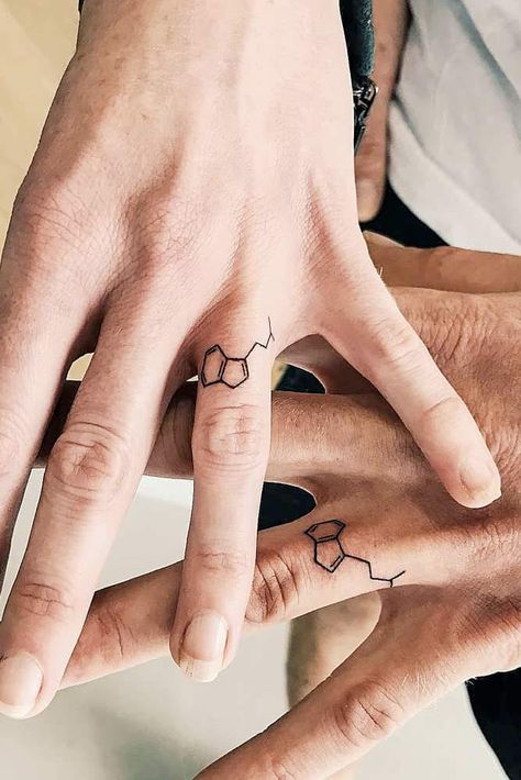 Chemical Elements Tattoo For Couple #fingertattoo ★ Small, unique, simpe, matching and meaningful love couple tattoos for soul mates. #coupletattoos #coupletattoo #tattooforcouple #tattoodesign #tattooideas Simple Couples Tattoos, Element Tattoo, Love Symbol Tattoos, Couple Tattoos Unique Meaningful, Puzzle Tattoos, Best Couple Tattoos, Cute Couple Tattoos, Small Couple Tattoos, Tattoos Infinity