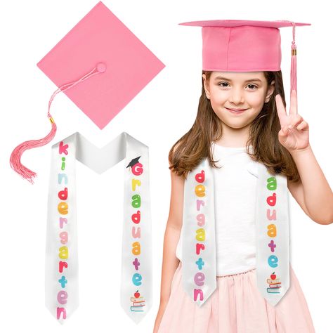 Kindergarten Graduation Decorations, Preschool Decor, Gifts Pink, Pink Clothing, Preschool Graduation, Kindergarten Graduation, Graduation Decorations, Boys Accessories, Preschool Kindergarten