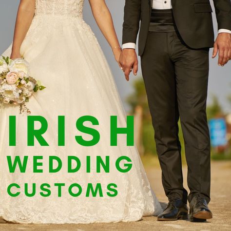 Celtic Wedding Traditions, Irish Wedding Dresses, Irish Wedding Vows, Irish Themed Weddings, Celebrant Wedding, Wedding Superstitions, Irish Wedding Traditions, Celtic Clothing, Tiffany Blue Wedding