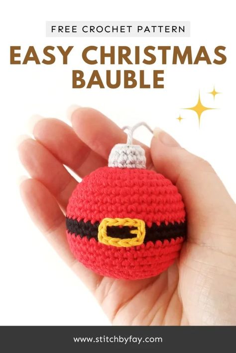 Crochet Nutcracker, Christmas Crochet Projects, Crochet Ornaments Free Pattern, Holiday Crochet Patterns, Crochet Christmas Ornaments Free, Crochet Ornament Patterns, Christmas Crochet Patterns Free, Easy Christmas Ornaments, Crochet Christmas Gifts