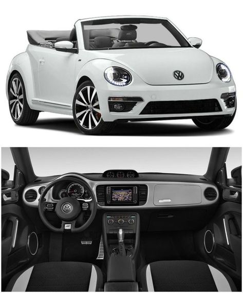 Volkswagen Beetle Interior, Beetle Vw, Vw Beetle Convertible, Volkswagen Beetle Convertible, Vw New Beetle, Bug Car, Volkswagen New Beetle, Interior Layout, Car Deco