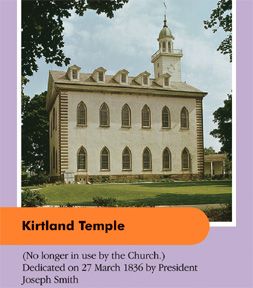 Temple trading cards in the Ensign 2003 Kirtland Temple, Mesa Temple, Nauvoo Temple, Lds Church History, Lds Living, Mormon Temples, Whole Earth, Mormon Temple, Temple Art