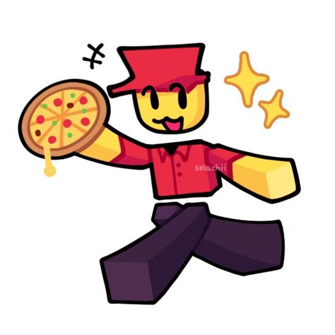 RAHHHH !!11!!,,,, Roblox Fanart Pfp, Roblox Pizza, Work At A Pizza Place, Pfp Pinterest, Pizza Delivery Boy, Roblox Drawing, Roblox Cringe, Roblox Gameplay, Pizza Girls