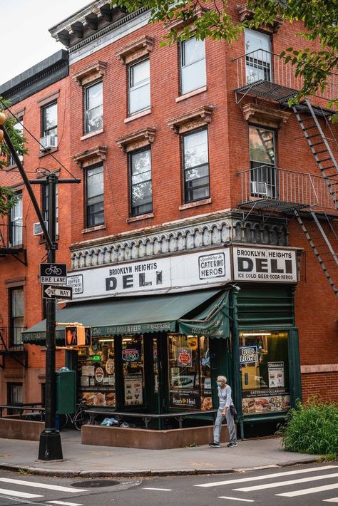 Storefronts Aesthetic, New York Buildings Aesthetic, Storefront Photography, Urban City Aesthetic, A24 Stills, Buildings Reference, Draw Buildings, Pikes Place, Beautiful Neighborhoods