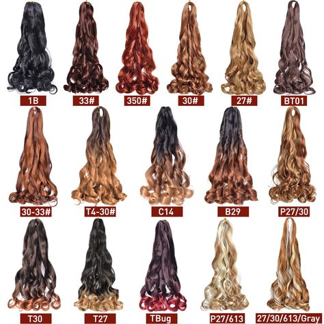 French Curls Braids Color 30, French Curls Braids Two Colors, Color 4 Braiding Hair, Color 30 French Curl Braids, 30 Box Braids Color, French Curl Braiding Hair, 30 Braids Color, #30 Braids, Box Braids Color 30