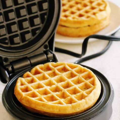 25 Easy Mini Waffle Maker Recipes - 730 Sage Street Mini Waffle Iron Recipes Easy, Waffle Maker Recipes Breakfast, Waffle Iron Recipes Easy, Dash Mini Waffles Recipe, Mini Waffle Maker Recipes, Mini Waffle Recipe, Oatmeal Waffles, Best Waffle Maker, Dash Recipe