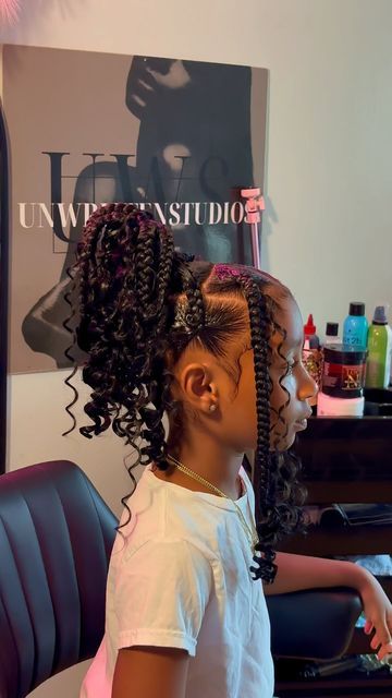 Kids Knotless Braids, Knotless Boho Braids, Boho Braid, Boho Knotless, Boho Kids, Boho Braids, Best Of The Best, Girl Hair, Box Braids