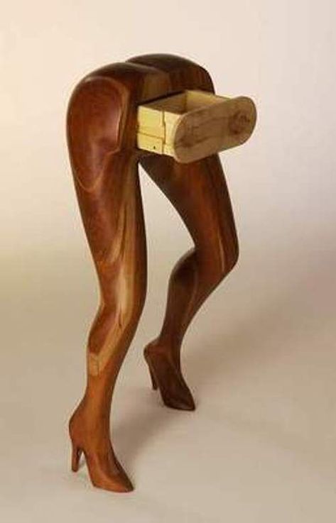 Weird Furniture, Unusual Furniture, Whimsical Furniture, Mannequin Art, Eclectic Furniture, Funky Furniture, Creative Furniture, Wooden Sculpture, Cheap Furniture