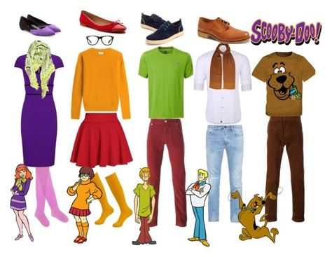 Thelma Scooby Doo Costume, Diy Scooby Doo Collar, Scobby Dobby Doo Costume, Scooby Doo Outfit Ideas, Daphne Scooby Doo Outfit, Scooby Doo Fantasia, Scooby Doo Inspired Outfits, Scooby Doo Fancy Dress, Scooby Doo Outfits