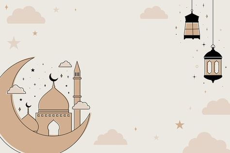 Raya Template, Poster Ramadhan, Wallpaper Ramadhan, Banner Aesthetic, Ramadan Kareem Pictures, About Ramadan, Celebration Design, Ramadan Kids, Black And White Instagram