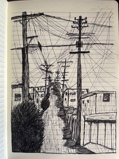 Grunge Building Aesthetic, Grungy Drawings Doodles, Sketchbook Ideas Aesthetic Grunge, Messy Drawings Sketches Aesthetic, Note Book Doodles Grunge, Sketchbook Aesthetic Messy, Messy Pen Sketches, Notebook Sketches Aesthetic, Messy Drawing Aesthetic