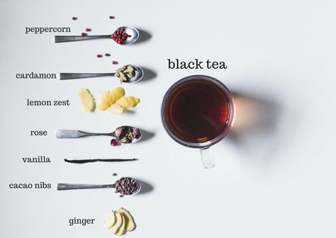 Black Tea Blends Recipes, Diy Tea Blends, Tea Therapy, Fruit Tea Recipes, Black Tea Recipe, Blackberry Tea, Flowering Tea, Tea Blends Recipes, Rosehip Tea