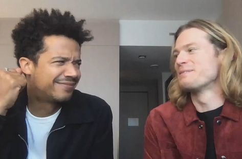 Sam Reid Jacob Anderson, Sam Reid And Jacob Anderson, Jam Reiderson, Iwtv Amc, Raleigh Ritchie, Louis Lestat, Louis And Lestat, Bond Babe, Minions Eyes