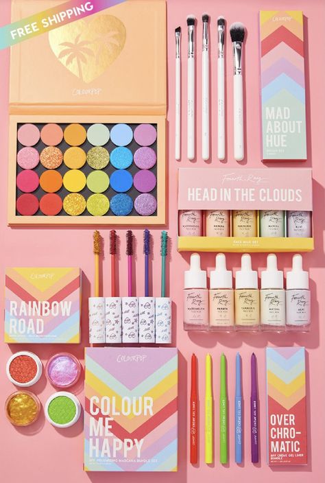 Leave Craft, Frozen Headband, Fourth Ray, Makeup Palette Collection, Fourth Ray Beauty, Penyimpanan Makeup, Makeup Collection Goals, Alat Makeup, Rainbow Road