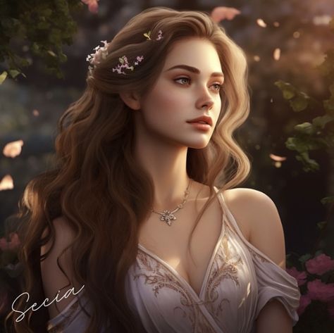 Elain Acotar Fanart, A Court Of Wings And Ruin Fanart, Rhysands Sister, Elain Fanart, A Touch Of Darkness Fanart, Acotar Elain, Elain Acotar, Truth Teller, Elain Archeron