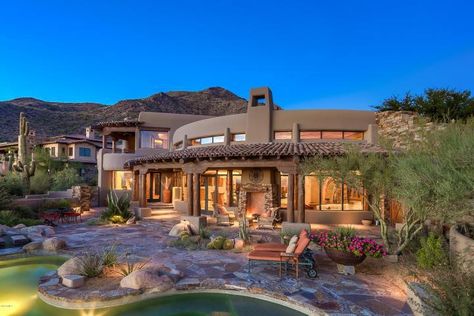 Luxury Homes Tucson Arizona | 4 of the 10 most expensive home sales in Arizona during ... Scottsdale Arizona Homes, Homes In Arizona, Houses In Arizona, Arizona House Aesthetic, Arizona House Exterior, Tuscan Mansion, 2023 Manifestation, Colorado Mountain Homes, Oasis Springs