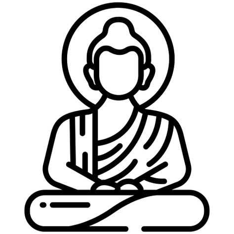 Buddha Symbols, History Logo, Buddha Art Painting, Small Drawings, Buddha Art, Icon Download, Cloud 9, Animated Icons, More Icon