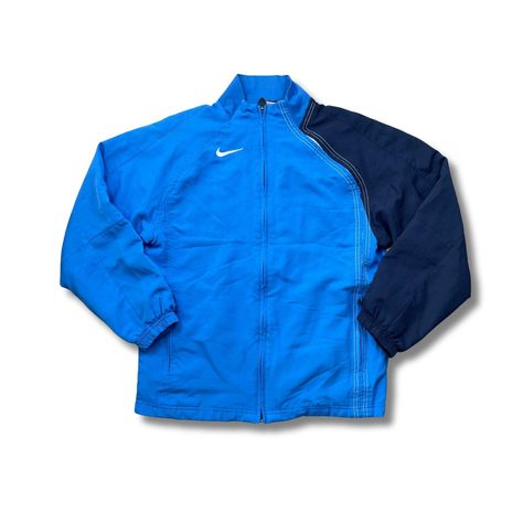 Blue suede jacket