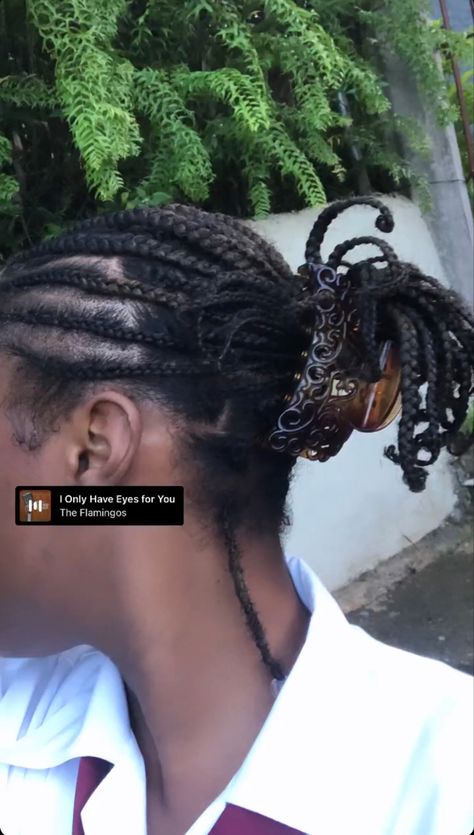 Natural Hair Styles Low Tension, Low Tension Braid Styles, Tension Free Hairstyles, Low Tension Updos, Low Tension Protective Styles Kids, Low Tension Hairstyles, My Hair, Natural Hair, Hair Inspiration