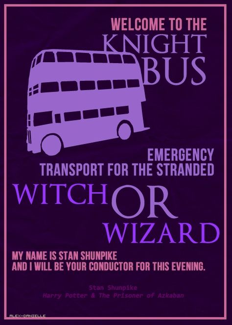 Poster The Knight Bus, Knight Bus, Imprimibles Harry Potter, Anniversaire Harry Potter, Warner Bros Studios, Theme Harry Potter, Potter Art, Prisoner Of Azkaban, Harry Potter Christmas