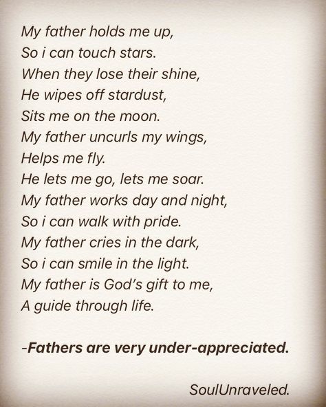 #poetry #writing #father #daughter To My Father From Daughter, Poems From Daughter To Dad, Poem For Parents From Daughter, Poems For Parents From Daughter, Father And Daughter Poetry, Poem For Father From Daughter, Father Daughter Poems Short, Father Daughter Poetry, Poetry For Father