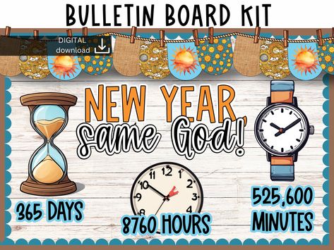 christian bulletin board | Jesus bulletin board | new year Bulletin Board | religious bulletin board | bible bulletin board | scripture by SlidesAndStyle on Etsy New Years Bulletin Boards For School, Missions Bulletin Board, Jesus Bulletin Boards, Catholic Bulletin Boards, New Year Bulletin Board, World Bulletin Board, Religious Bulletin Boards, Bible Bulletin Boards, Middle School Classroom Management