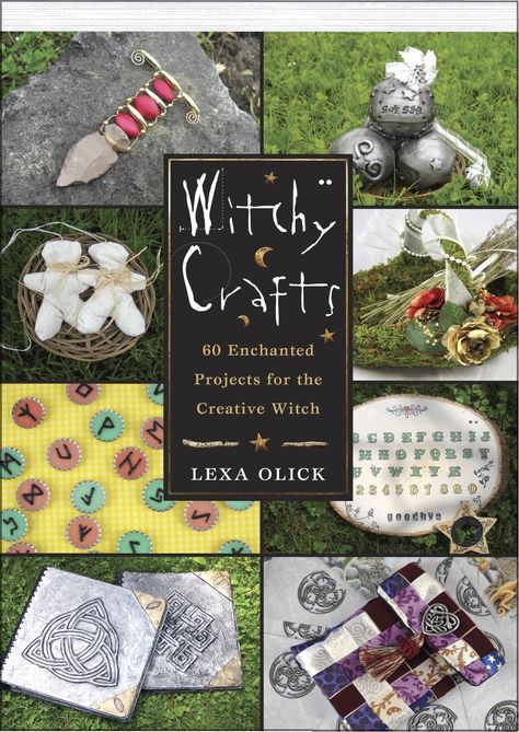 Witchy Crafts - .xcontentlink { display: block; margin-bottom: 16px; } Lexa Olick's Witchy Crafts is designed specifically for Wiccans, offering step-by-step instructions for sixty projects a witch can create with her own hands.Jam-packed with imaginative ideas, this unique book enables Wiccans to weave magic into essential ritual items such as Book of Shadows and wands. Witches can create magical home décor, concoct powerful re… Diy Wiccan Crafts, Witchy Crafts To Sell, Witchy Crafts Diy, Cottage Core Diy, Chaos Witch, Witchy Ideas, Witchy Diy, Witchy Bedroom, Crafts Book