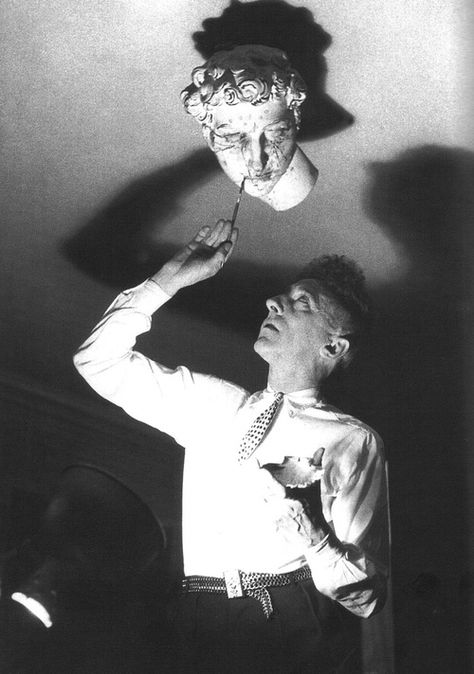 Jean Cocteau, 1934. Jean Cocteau, Edward Hopper, Man Ray, White Photo, French Artists, Art Movement, Greek Mythology, White Photography, Artist Studio