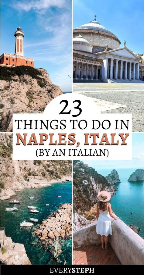 Things To Do In Napoli, One Day In Naples Italy, Naples Instagram Spots, Naples Bucket List, Best Things To Do In Italy, What To Do In Naples Italy, Naples Italy Itinerary, What To Do In Italy, Things To Do In Naples Italy