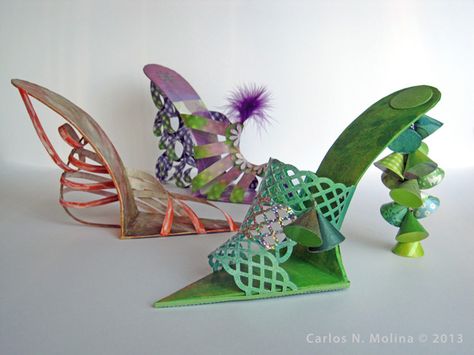 Cool paper shoes❣ Carlos N. Molina • Flickr Paper Kirigami, Shoe Art Designs, Paper Shoes, Paper Art Sculpture, 3d Paper Art, Paper Sculptures, Health Clinic, Small Canvas Paintings, Sculpture Projects