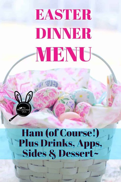 Invite family and friends today for an easy Easter Dinner using our menu, ideas and recipe links for the Hoppiest Holiday meal ever! #easterdinner #easterparty Easy Easter Dinner, Easter Dinner Menus, Easter Dishes, Easter Lunch, Easter Menu, Dinner Today, Easter Dinner Recipes, Meat Dinners, Valentines Day Dinner